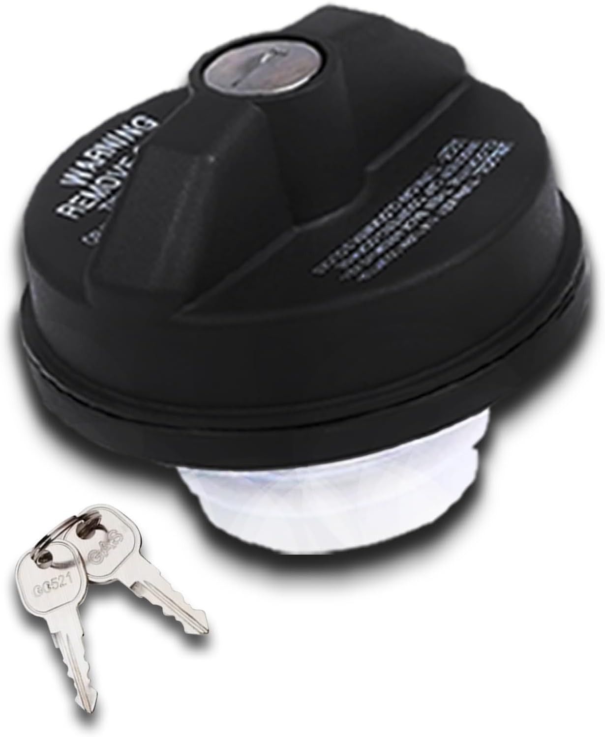 1 Pcs Locking Gas Cap, Fuel Cap With Lock, Compatible With 4runner, Fj Cruiser, Tacoma, Tundra, Acura, Chevy Camaro, Crv And More,Replace # 77300-47020, 10504