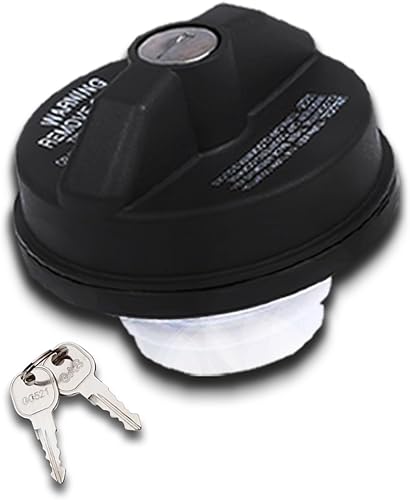 1 tapa de gas con bloqueo, tapa de combustible con cerradura, compatible con 4runner, Fj Cruiser, Tacoma, Tundra, Acura, Chevy Camaro, Crv y más,