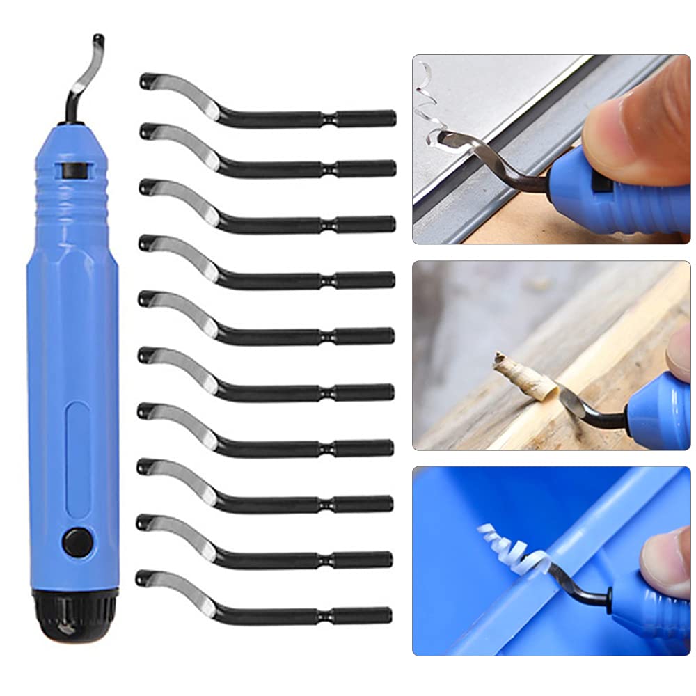 Professional Metal Deburring Tool Kit Deburring Cutters Set Burr Remover Hand Tool