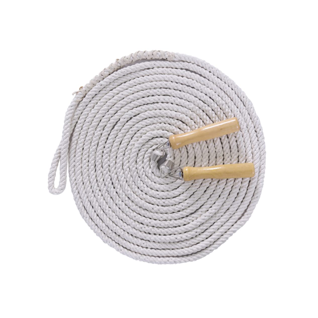 BESTonZON Team Jump Rope Durable Cotton Wire Skipping Rope for Adults Comfortable Soft Handles for Exercise Sports Training and Fitness Activities