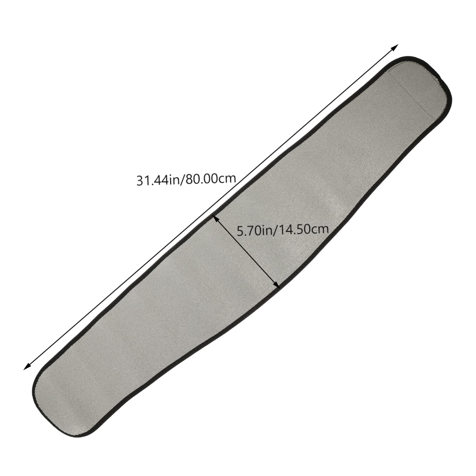 BEBEMOKO Breathable Waist Sweat Belt Fitness Waist Support Belt Lower Back Support Brace