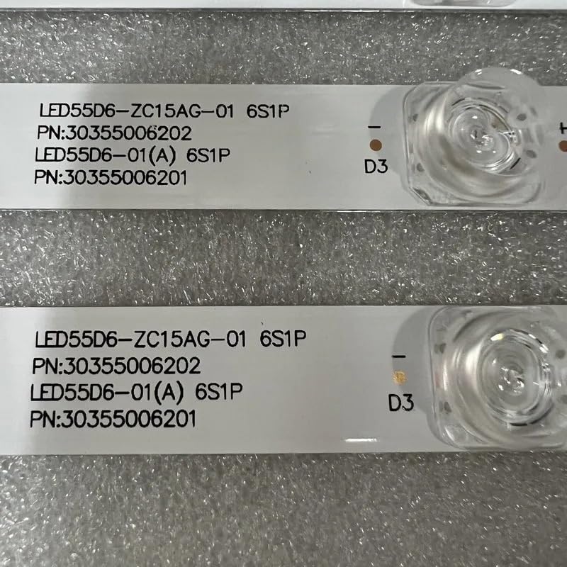 Tira Luminosa Tv Tira Retroiluminación Led 6 Para LED55D6-01A 30355006201 LQ55H31 Q55X31J LQ55AL88M81 G55C F55C Tv N55Y