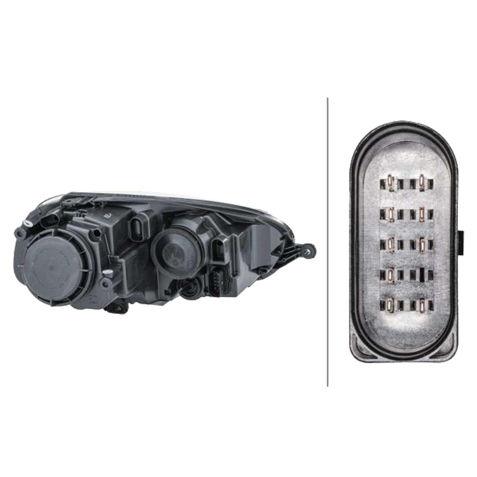 HELLA 1Eg 247 007-611 Halogène/Ff-Projecteur Principal - Ece - Pour Circulation À Droite - Avant Gauche