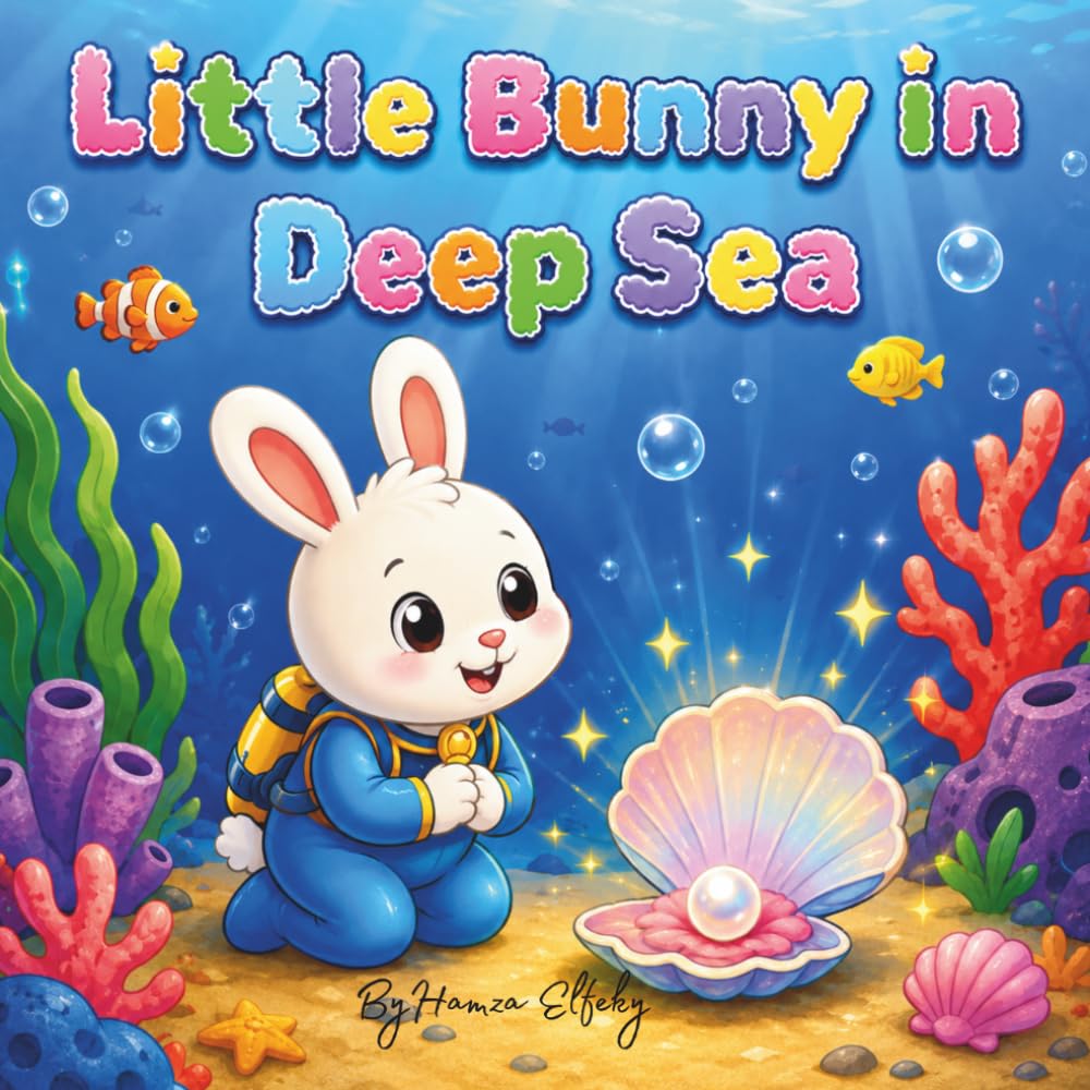Little Bunny In Deep Sea: A sweet little bunny discovers a mysterious glowing seashell. The magical shell leads the bunny on an unforgettable adventure deep beneath the ocean waves
