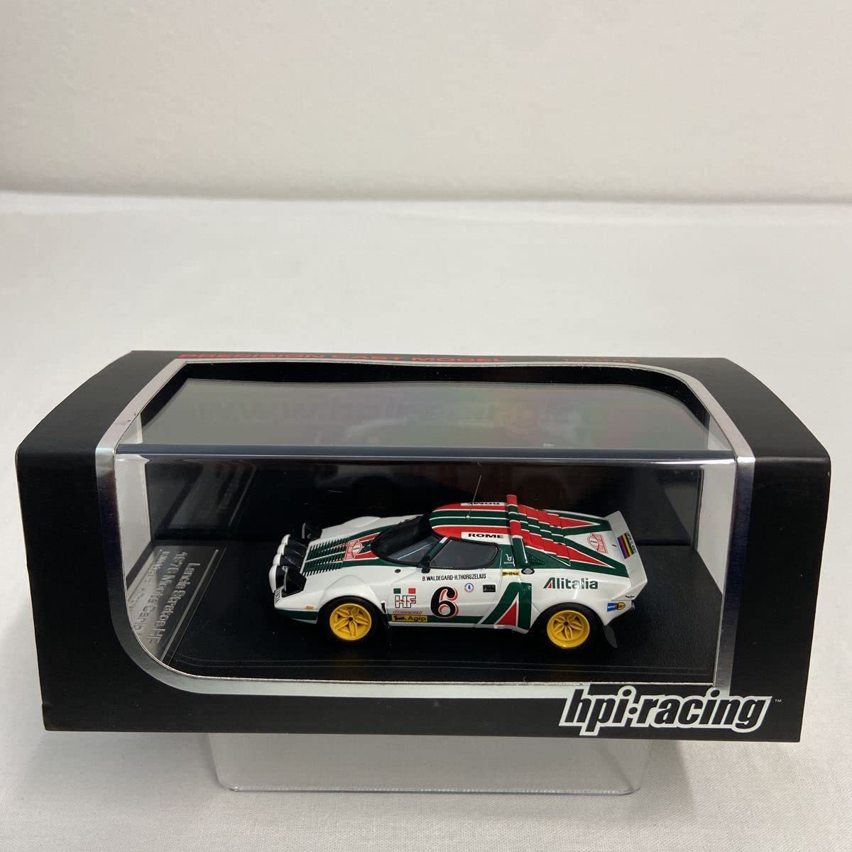 HPI 1/43ランチアストラトスHF (#6) 1976 モンテカルロ Amazon | hpi racing 1/43 Lancia Stratos HF #6 1976年 Monte Carlo