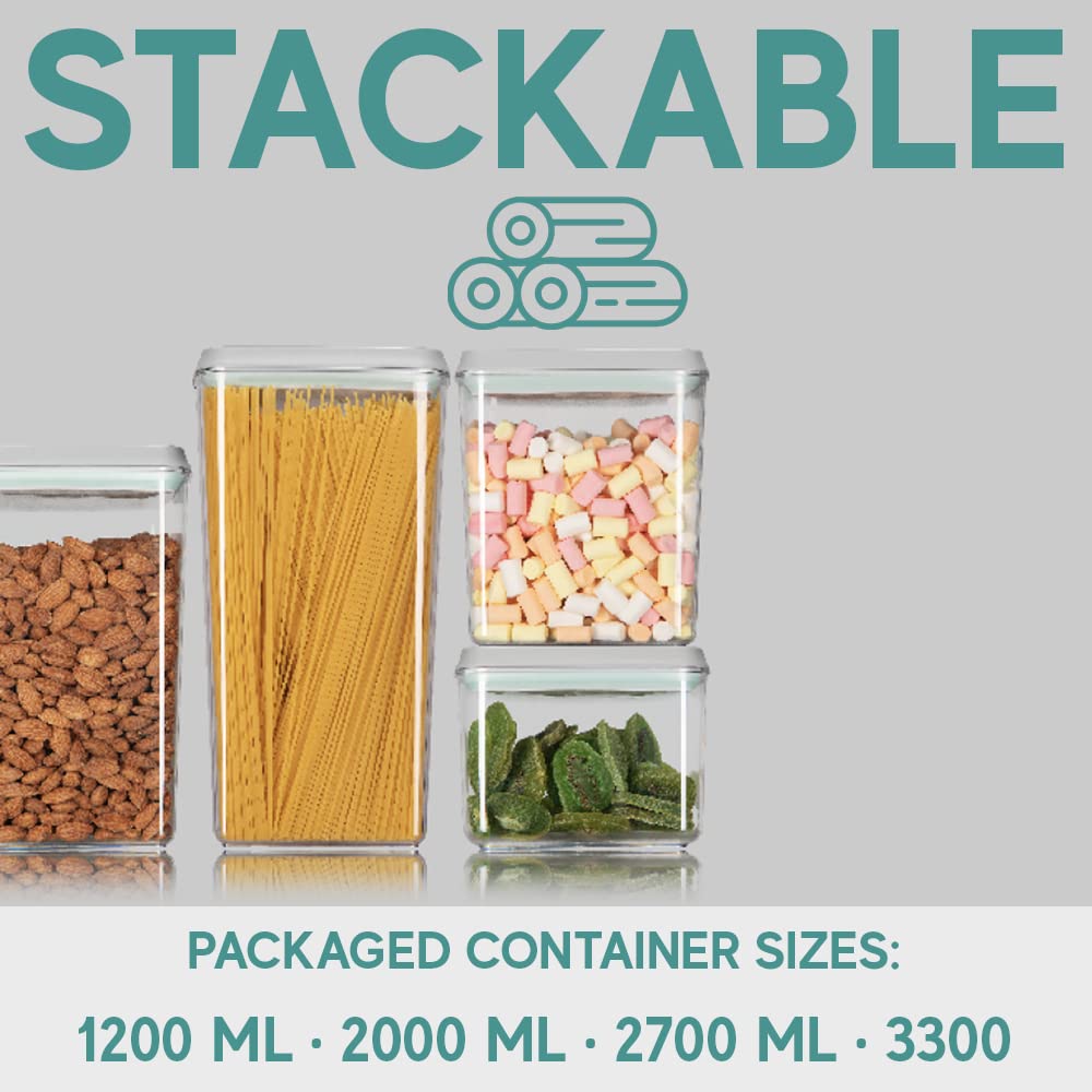 Amazon.com: iChewie - BopTop (4pc Set) Airtight Food Storage