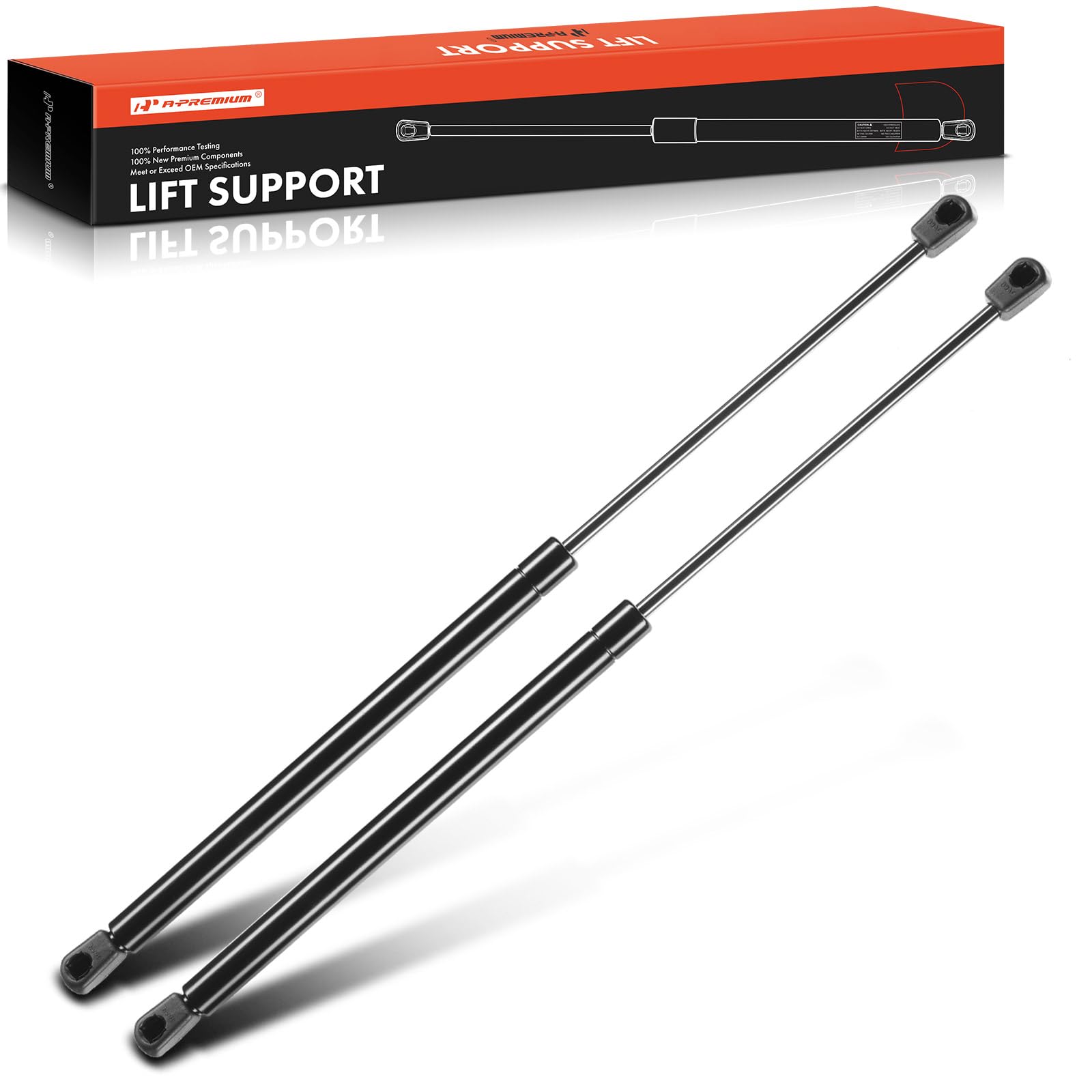 A-Premium Tailgate Rear Hatch Lift Supports Shock Struts Compatible with Kia Rio5 2005-2011 Hatchback 2-PC Set