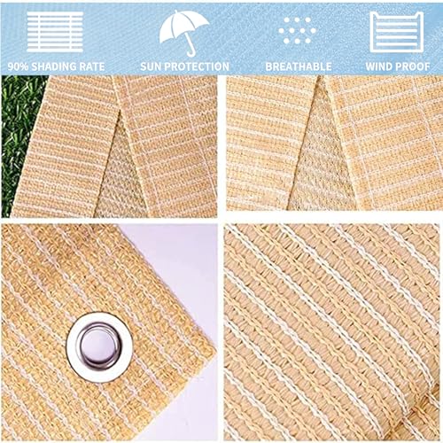 Brise vue balcon respirant 170x250 cache vue extérieur de jardin
