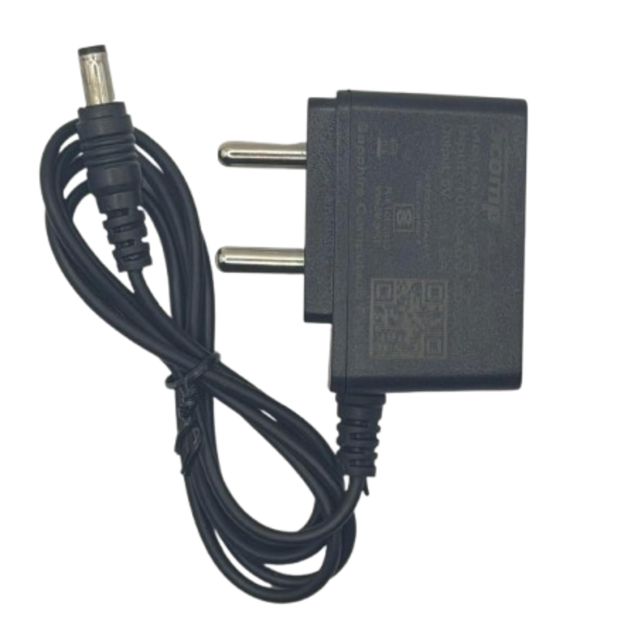 DC Power Adapter with DC Barrel Connector, 2-Pin Indian Plug | Wall Mount Charger, DC Barrel Output, Indian 2-Pin Plug, Compact Design, Black Colour-image-26