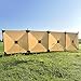 Tents Outdoor Camping Shelter Windscreen Windproof Waterproof Windshield Tent for Picnic Beach