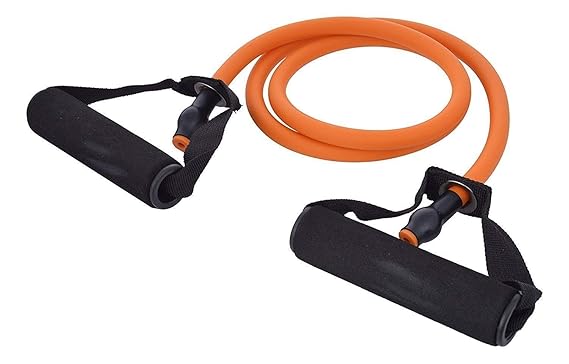 HubToHome Flexible Rubber Pull String Resistance Band Exercise Rope for Body Building Training (Multicolour)