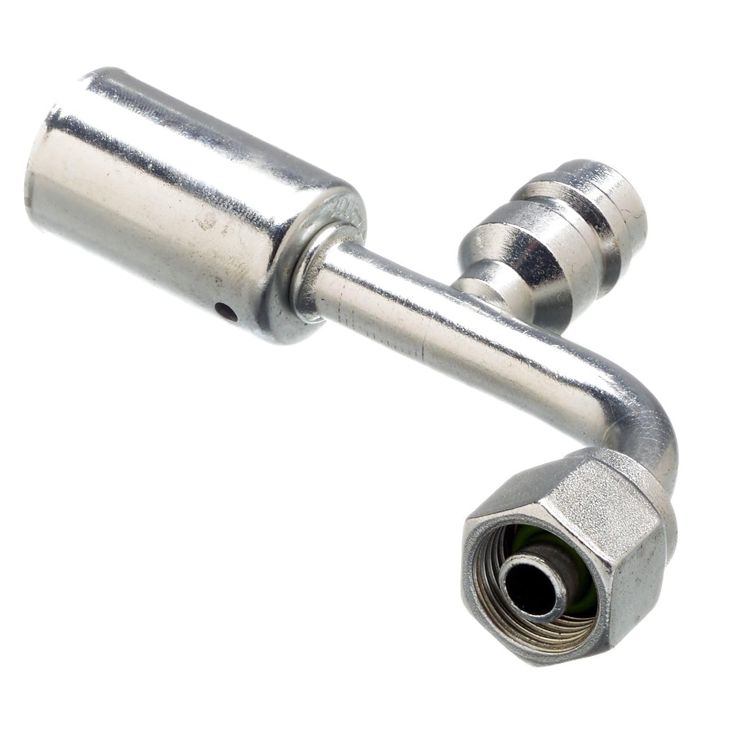 Adaptador Gates G45589-0606S contra fugas con sellado hermético para fluidos hidráulicos