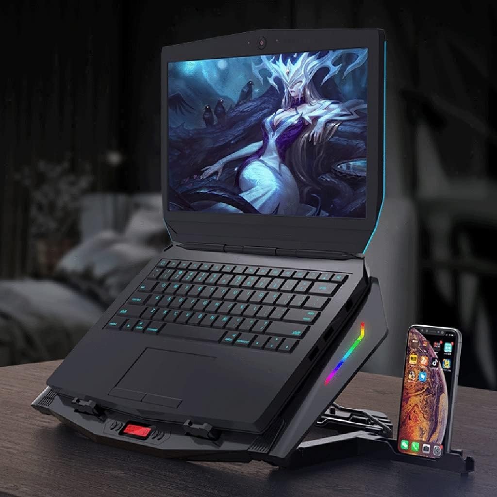 raffreddatore pc portatile ventole pc portatile Raffreddamento del laptop da gioco Disattivazione dell'audio del dispositivo di raffreddamento del laptop portatile