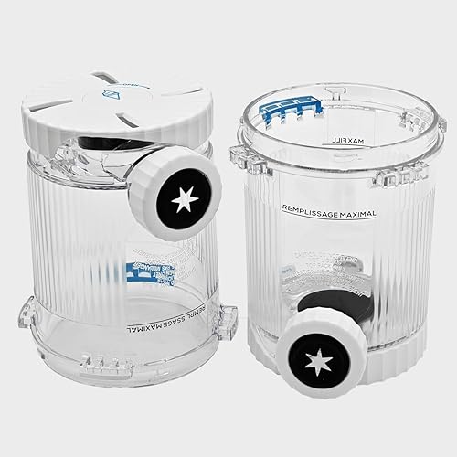 Miniatura 9 de Paquete de 4 pintas CREAMi y tapas de silicona para Ninja NC700 NC701 Series, compatible con helados Ninja Swirl y máquinas de servir helados