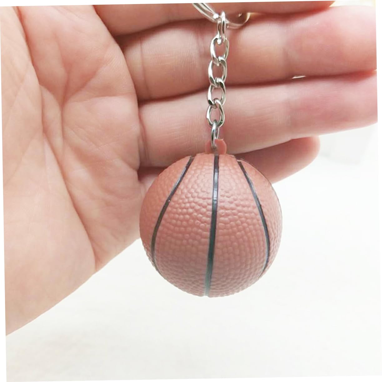 GALPADA 40pezzi Portachiavi Mini Pallone Basket Gialli Souvenir Per e Giocatori Per Compleanni e Speciali