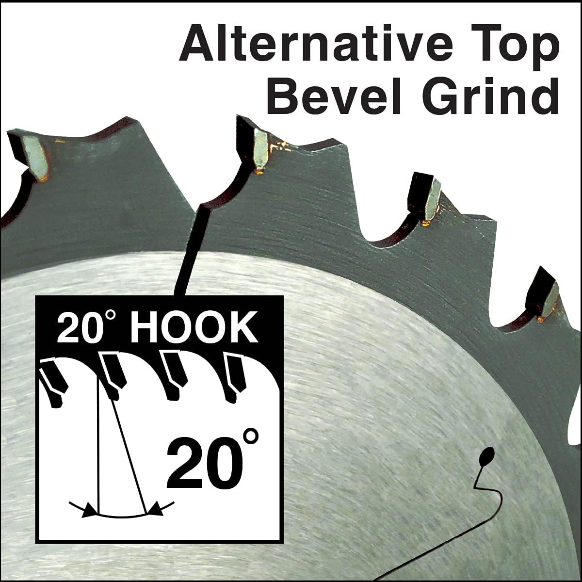 IVY Classic 36205 Ripcross 7-1/4" 40 Tooth Ultra Thin Kerf Carbide Circular Saw Blade with 5/8" Diamond Arbor, 25-Pack