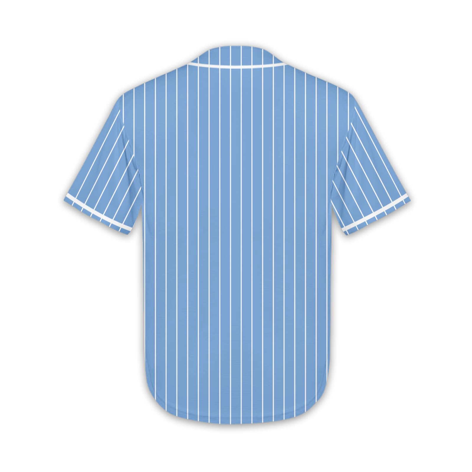 Kids Baseball Jersey Button Down Toddler Jersey for Boy Girl Personalized Plain Sports T-Shirts 4-7Years Stripe