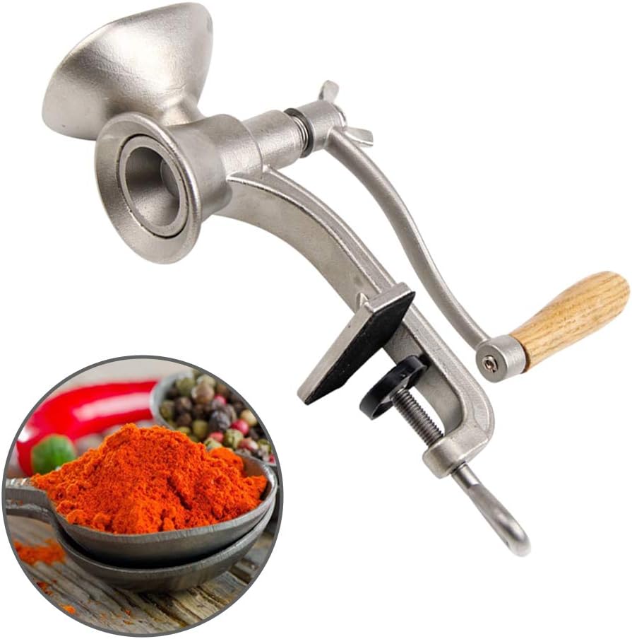 Poppy Seeds Grinder, Herb Spice Food Manual Operated Grinding Pulverizer, Sesame Seeds Mill, Commercial Home Use.