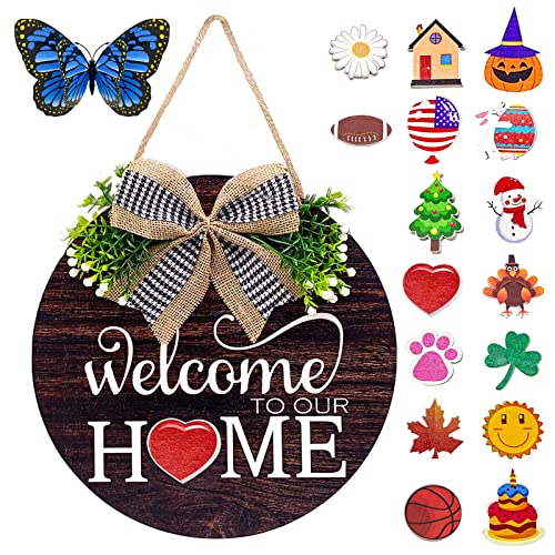 Interchangeable Welcome Sign