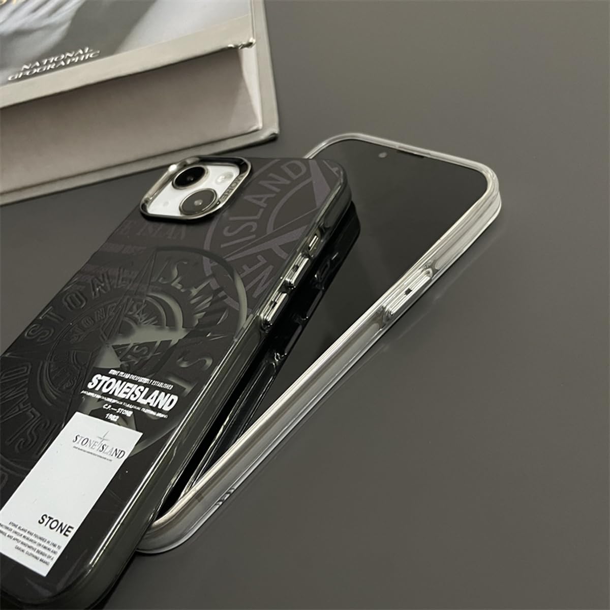 Amazon.co.jp: 人気 オシャレ スマホケース ストーンアイランド iPhone