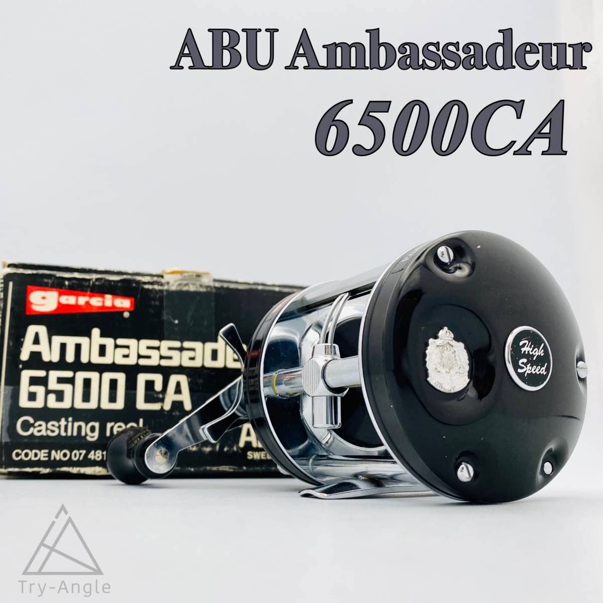 Amazon.co.jp: 極 80年 ABU アンバサダー 6500CA 整備済オールド アブ 