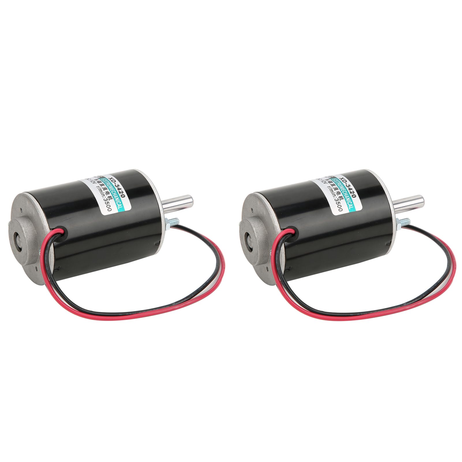 Moteur CC 12V 30W à brosse avec axe de 26mm pour mini convoyeur et rotation mécanique de précision