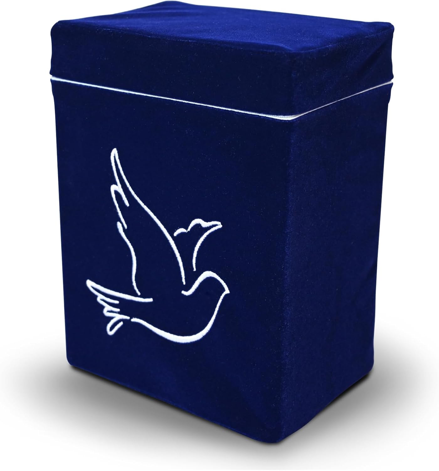 Velvet Urn Bag with TSA Approved Cremation Container