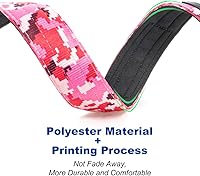 Vista 4 de TSPRO Collares Premium para Perros Collar Táctico para Perro con Parche y Hebilla de Metal de Liberación Rápida de Servicio Pesado Duradero Grueso