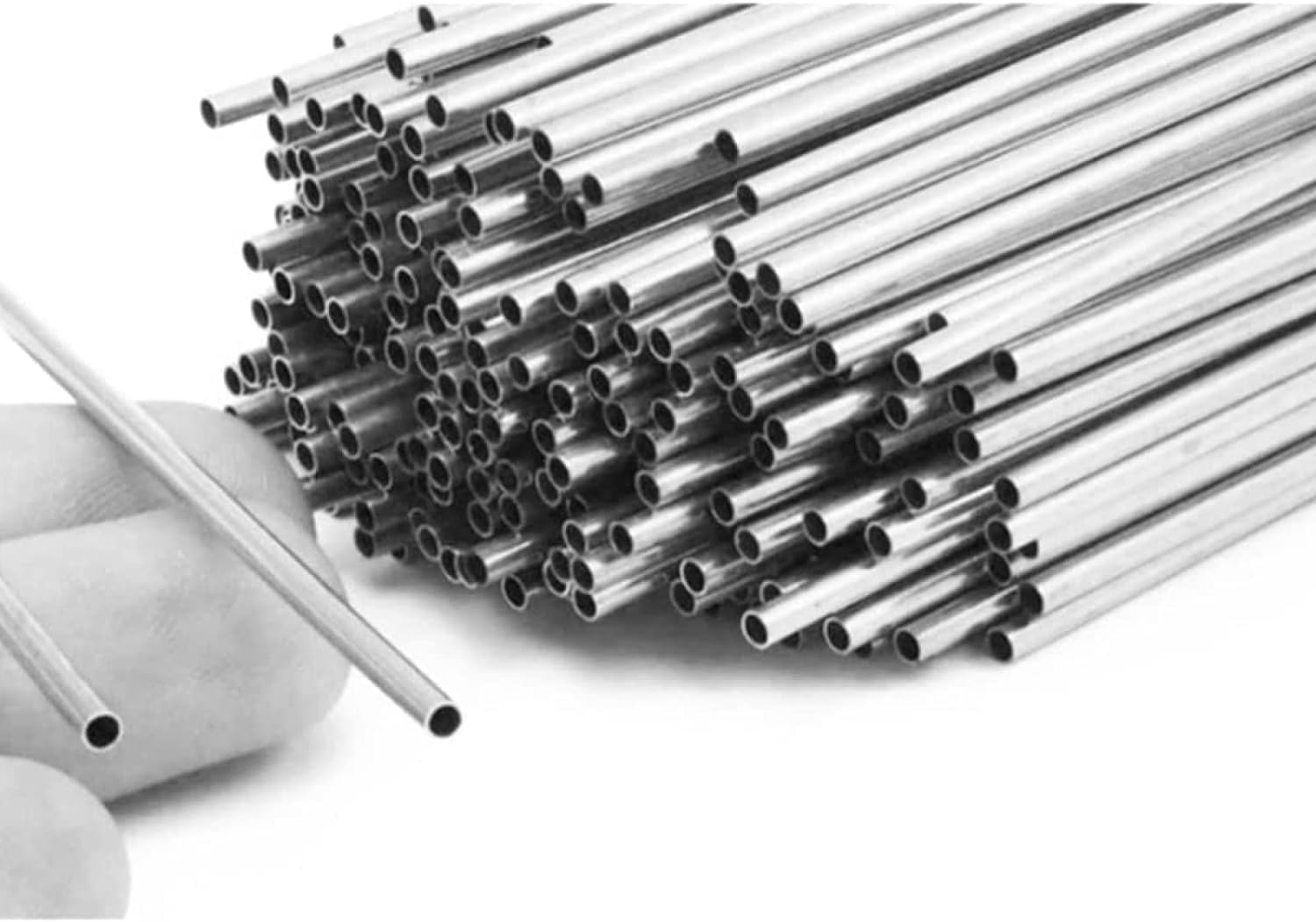IMeistek Tube Acier Inoxydable 304 - 3 Pièces 12mm OD 300mm Long | Sans Soudure Pour Bricolage Et Décoration