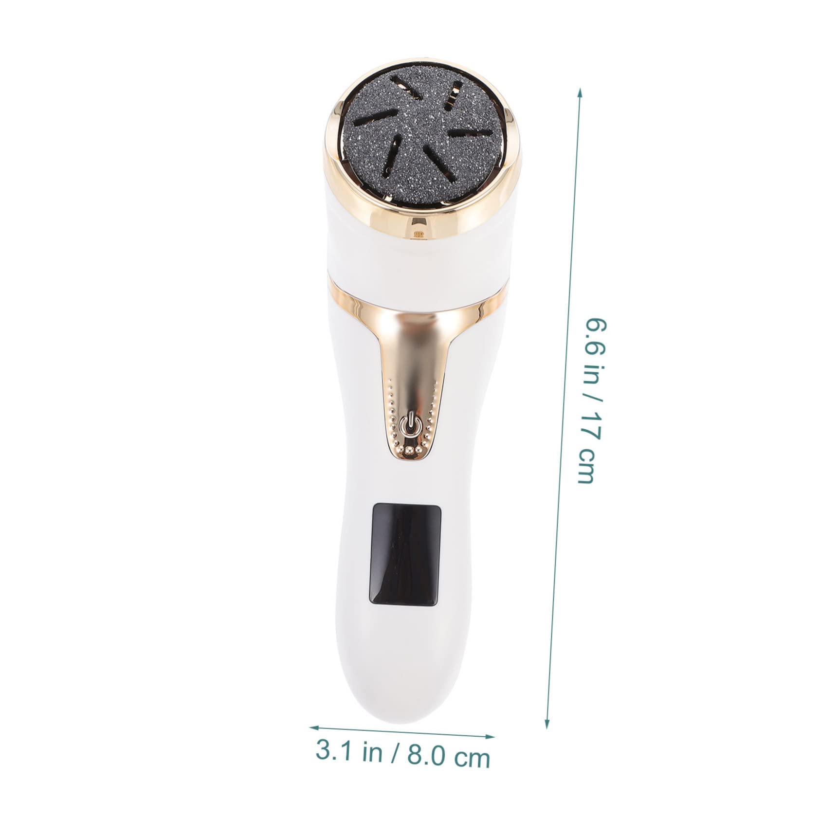 Rimuovi Calli Elettrico Portatile per Piedi, Lima Pedicure Display Lcd, 1200mah in Abs, per Casa e Viaggio, per Uomini e Donne