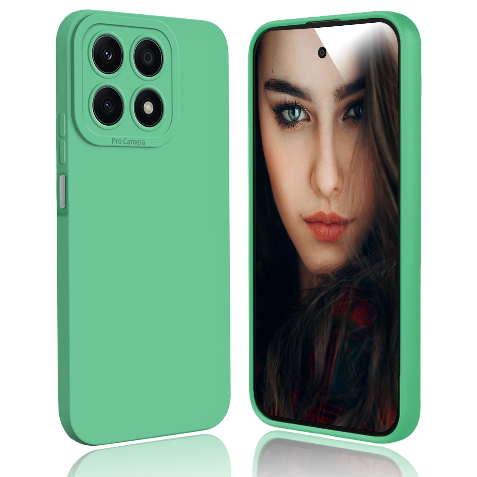 Custodia Morbida In Silicone Per Xiaomi 14T Pro 5G, Ultra Sottile E Antiurto, Protezione Fotocamera, Compatibile Ricarica Wireless, Blu Scuro
