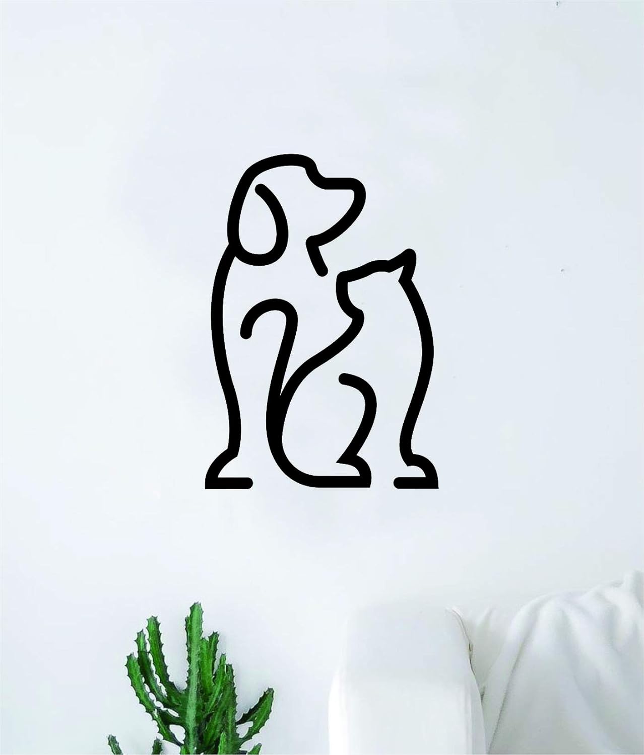 Amazon.com: Boop Decals Dog Cat Quote Wall Decal Sticker Bedroom Home ...
