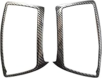 Vista 5 de 4 piezas de fibra de carbono color aire acondicionado cubierta de ventilación para Ford Ranger accesorios 2015 2016 2017 2018 2019 2020 2021 ABS