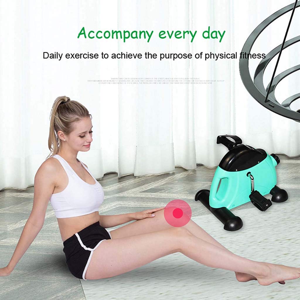 Stepper,Strona główna Mini rower treningowy Trenażer nóg Maszyna rehabilitacyjna Step Fitness Bieżnia Odchudzanie w pomieszczeniach