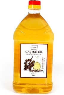 Kinsfolk CASTOR Oil ((100% Pure COLD PRESSED)) For HAIR GROWTH - 2 Ltr PET-picture-43
