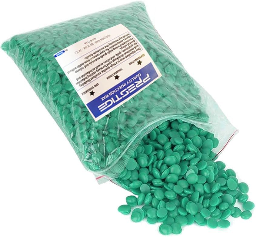 Prestige Aqua Injection Wax 2 lb – Jewelry Casting Wax for Gold, Silver & Platinum, Low Shrinkage, High Detail, Clean Burnout