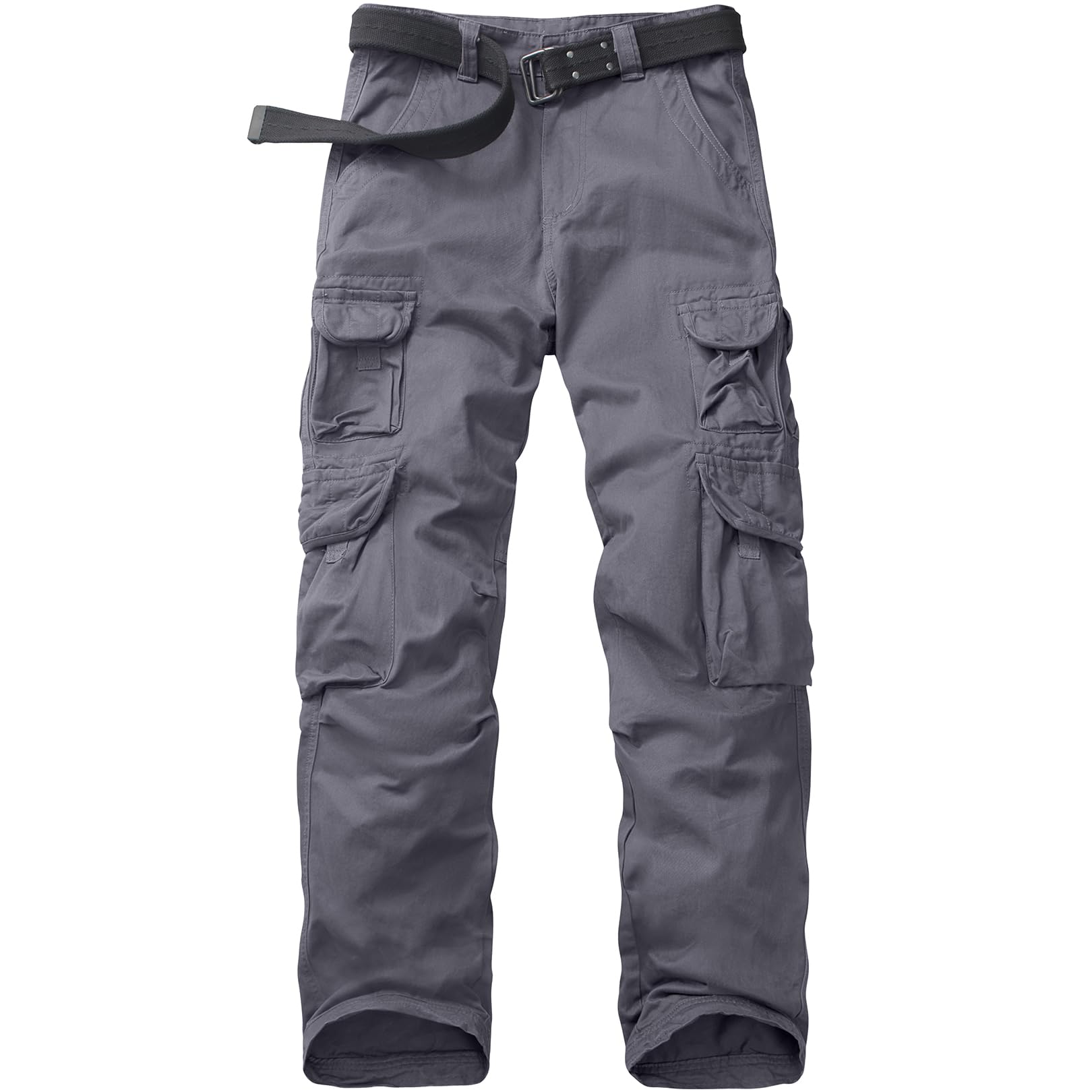 Men's Cargo Pants Cotton Ripstop Hiking Work Pants