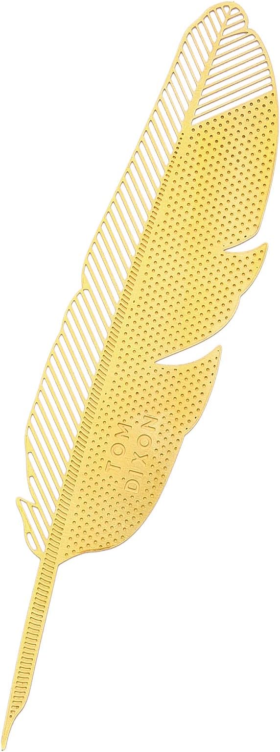 Tom Dixon Men's The Bookworm Quill, Brass, Gold, One Size