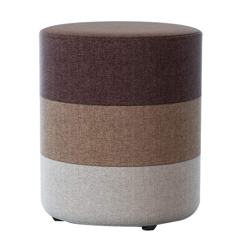 Tabouret Repose-Pieds en Tissu Éponge - Petit Pouf Canapé Chambre