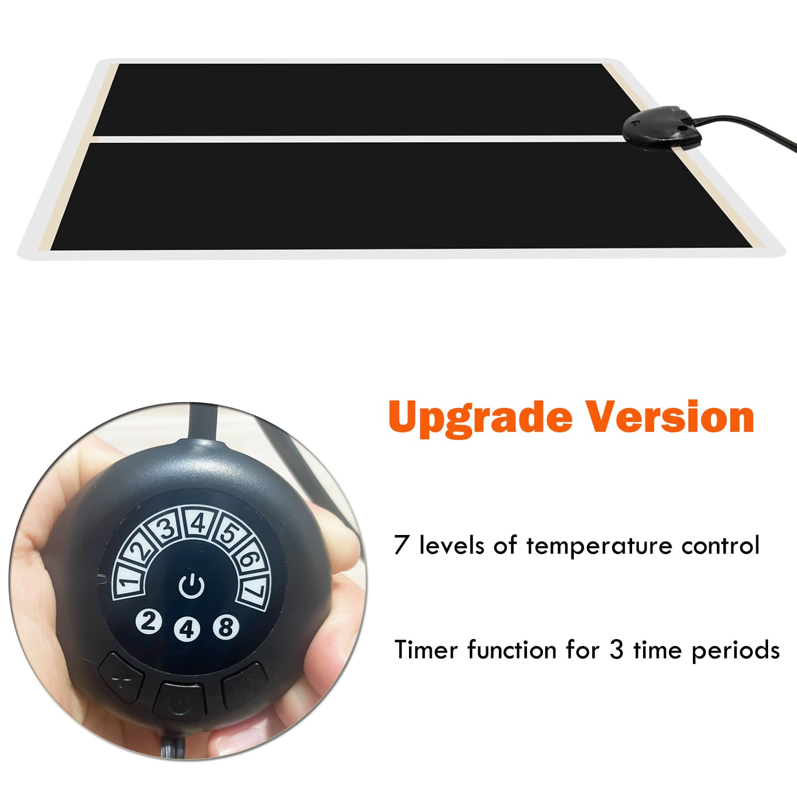 Leopard Gecko Hide KABASI Reptile Heat Pad 20W Terrarium