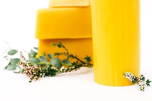 Miniatura 3 de The Beeswax Co. - Cera de abeja pura de Texas de grado alimenticio, 1 libra, grado cosmético, totalmente natural, Texas Beeswx (1)