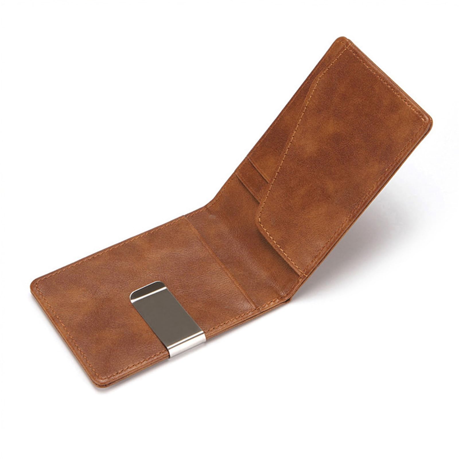 Zacisk do pieniędzy męski, Slim Wallet z zaciskiem do pieniędzy, Money Clip, Ultralekkie etui na karty, Kompaktowe etui na karty kredytowe RFID, Minimalistyczny portfel z zaciskiem do