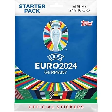 The Official UEFA EURO 2024 Sticker Album: Capture the Excitement of the Tournament!