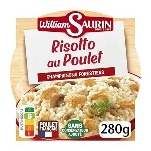 Plat Cuisiné Risotto Poulet Champignons Forestiers William Saurin La Boite De - vue 2