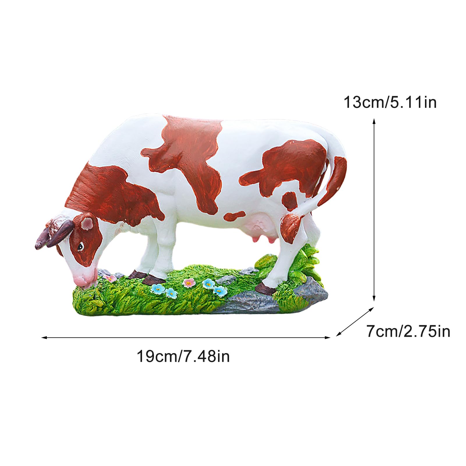 Statuina Da Giardino In Resina: Mucca Delle Highland Con Anatra In Vasca Da Bagno – Decorazione Simpatica Per Casa, Giardino E Bagno, Regalo Autunnale