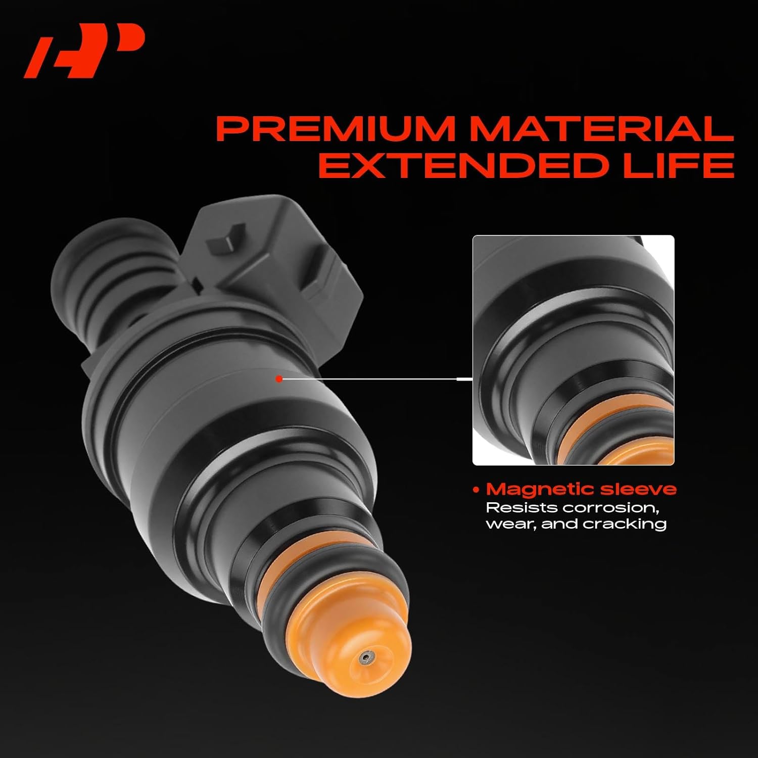 A-Premium 1 Hole Fuel Injectors 4Pcs Compatible with Dodge Grand Caravan, Charger, 600, Caravan, Daytona, Lancer, Shadow, Spirit & Chrysler Town & Country/Daytona/LeBaron/New Yorker & Plymouth Acclaim