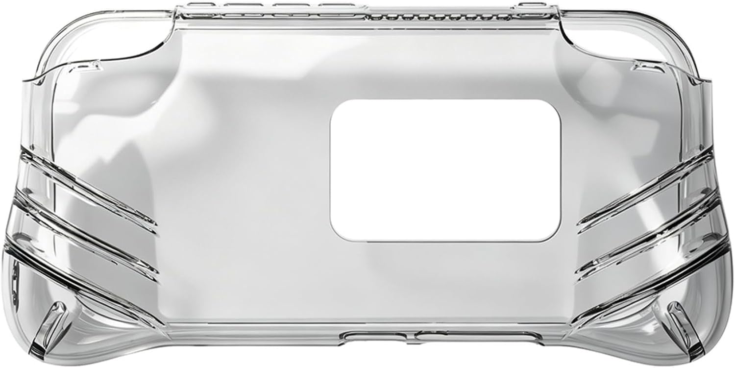 Clear TPU Case Compatible with Retroid Pocket Nova, Soft Protective Shell with Grip Handles，Clear image 4