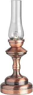 1:12 Scale Dollhouse Battery Operated Led Hurricane Lamp (Hurricane Lamp)