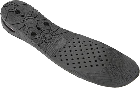 Sonew Height Increase Insoles Elevator Shoe Insole Air Up Heel Insole Heel Inserts for Men Women(1 Layer, 3cm) One Size, Cuttable