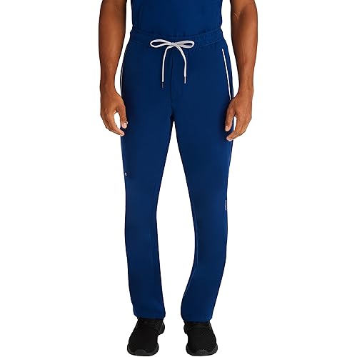 healing hands 6 Pocket Mens Scrubs Pant HH360 9171 Noah Cargo Scrub Pant for Men Full Elastic with Drawstring